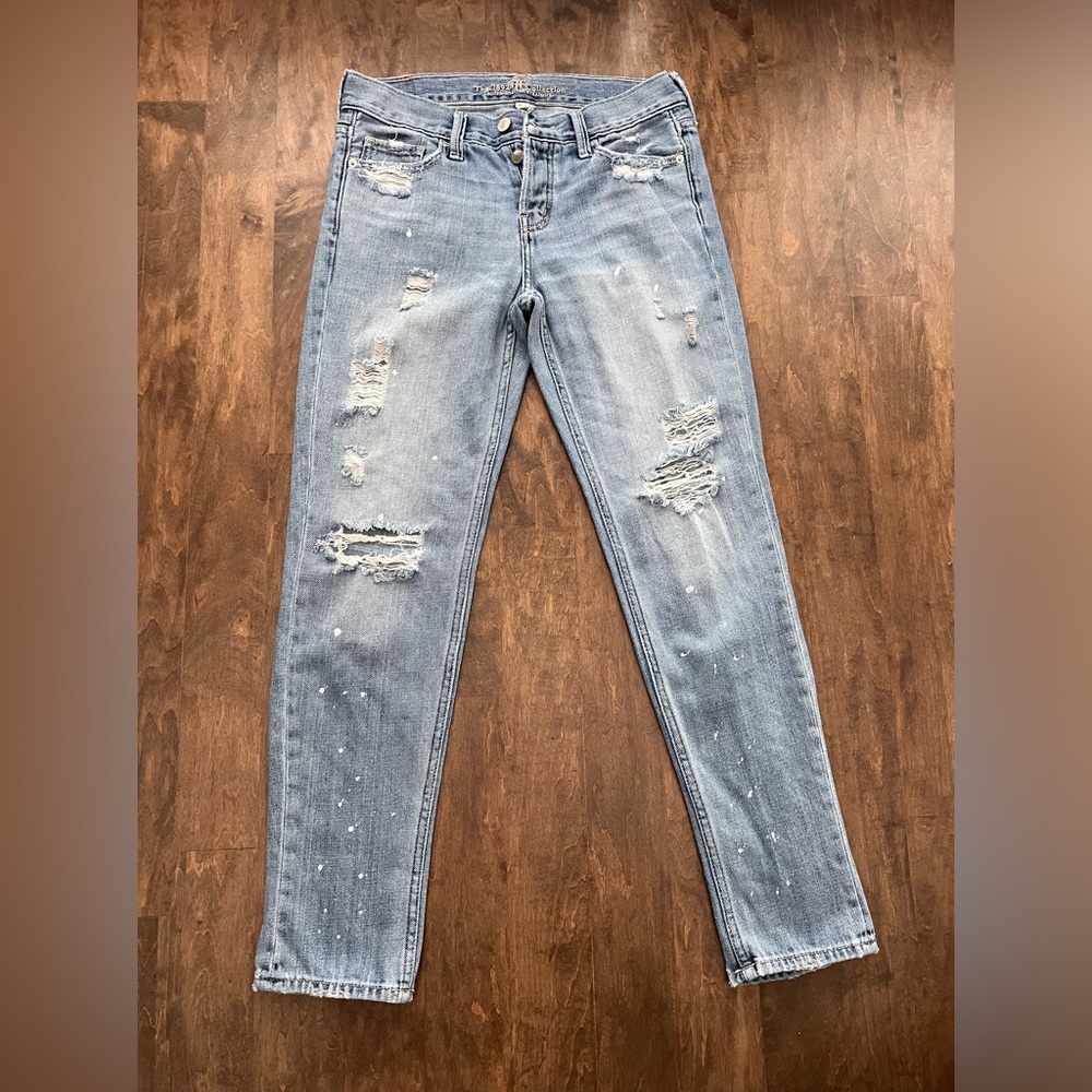 Abercrombie & fitch boyfriend straight jeans